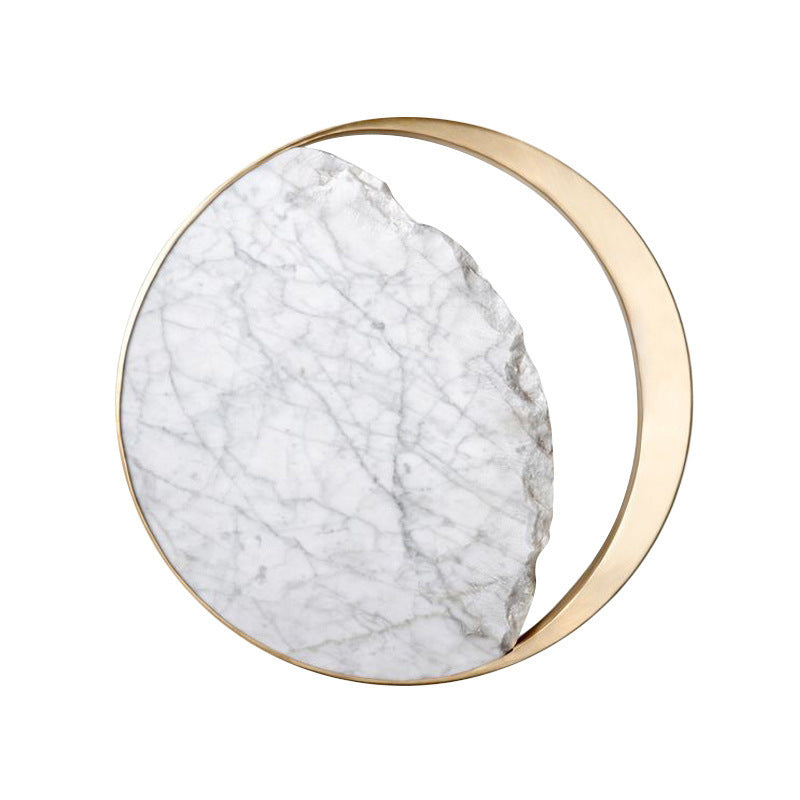 Haven And Hue | Marble Bedside LED Wall Lamp