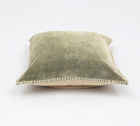 Haven And Hue | Velvet Handstitched Throw Pillow