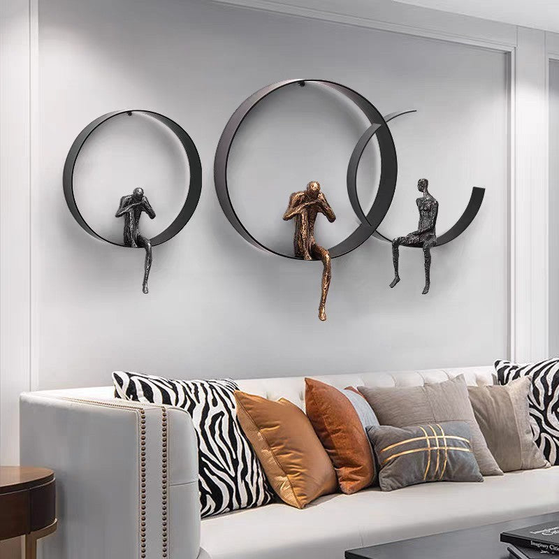 Haven And Hue | Iron Wall Pendant Living Decor