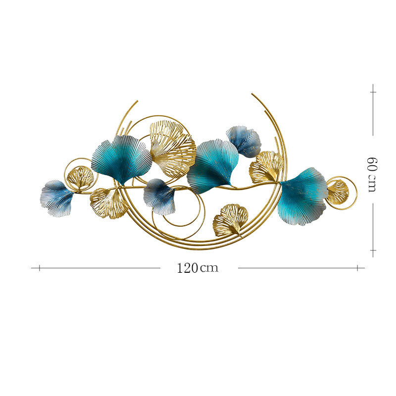Haven And Hue | Ginkgo Leaf Metal Wall Decor