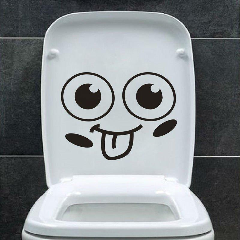 Mr. & Mrs. Quotes Toilet Door Sticker Fashion Bathroom Door Decals Diy Waterproof Wall Art Vinyl Removable Poster Home Decor