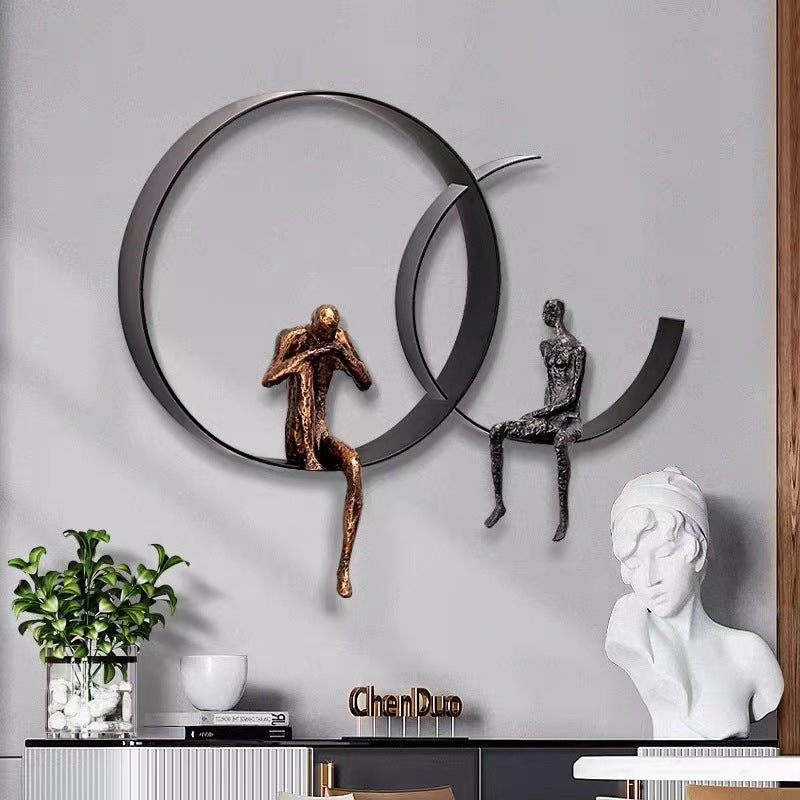 Haven And Hue | Iron Wall Pendant Living Decor