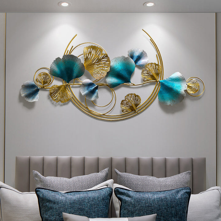 Haven And Hue | Ginkgo Leaf Metal Wall Decor