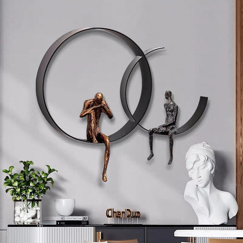 Haven And Hue | Iron Wall Pendant Living Decor